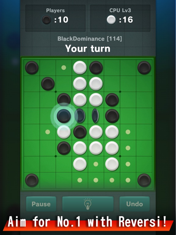 King of the game Reversi iPad Screenshots