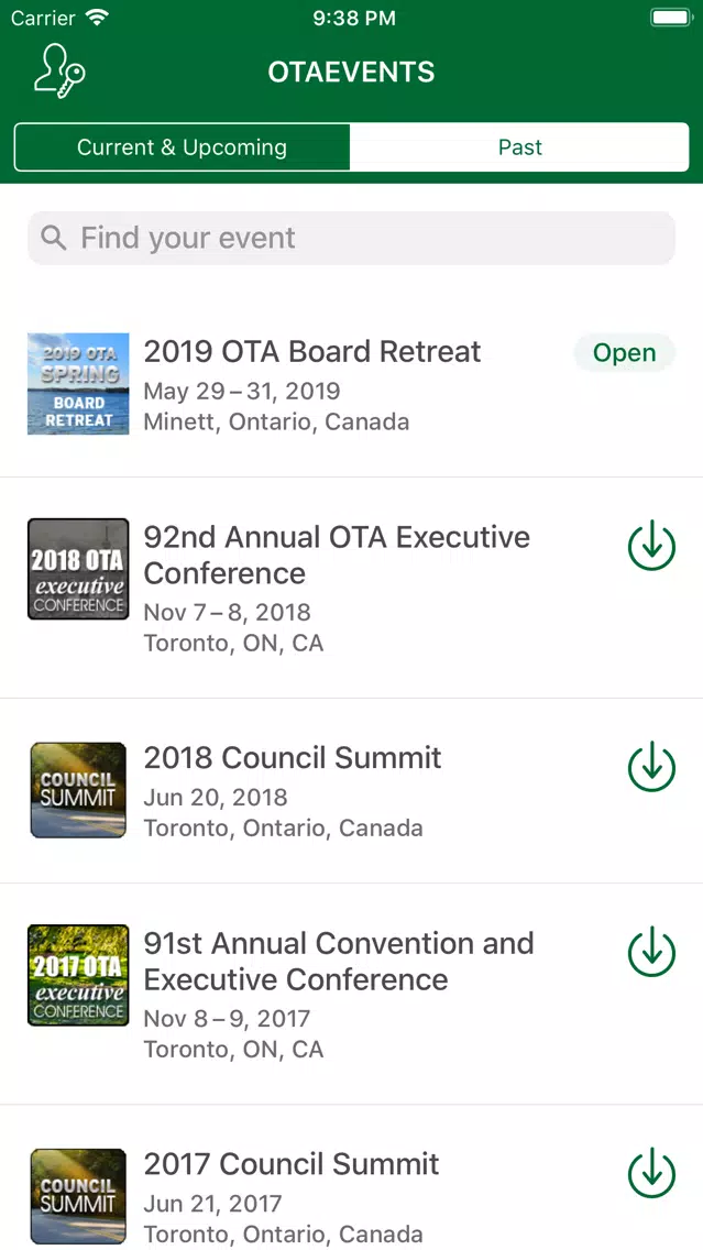 Ontario Trucking Association Screenshots