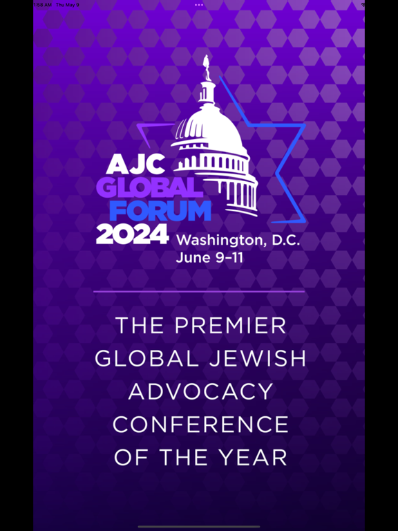 American Jewish Committee iPad Screenshots