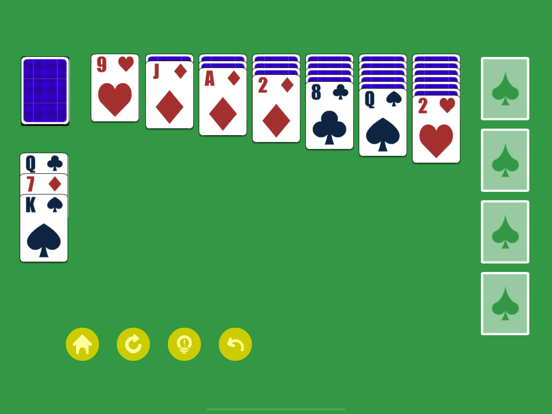 Klondike Solitaire Casual iPad Screenshots