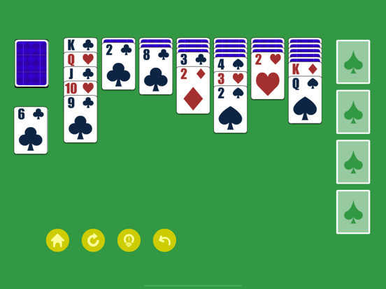 Klondike Solitaire Casual iPad Screenshots