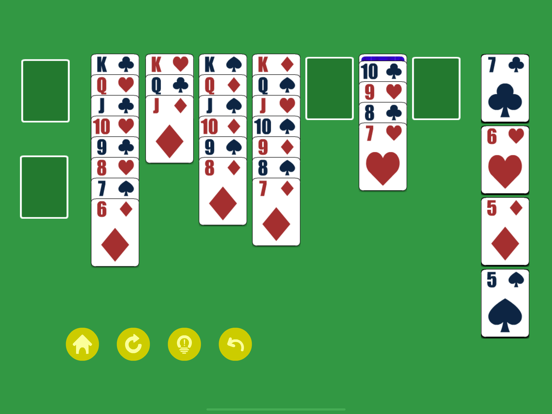 Klondike Solitaire Casual iPad Screenshots
