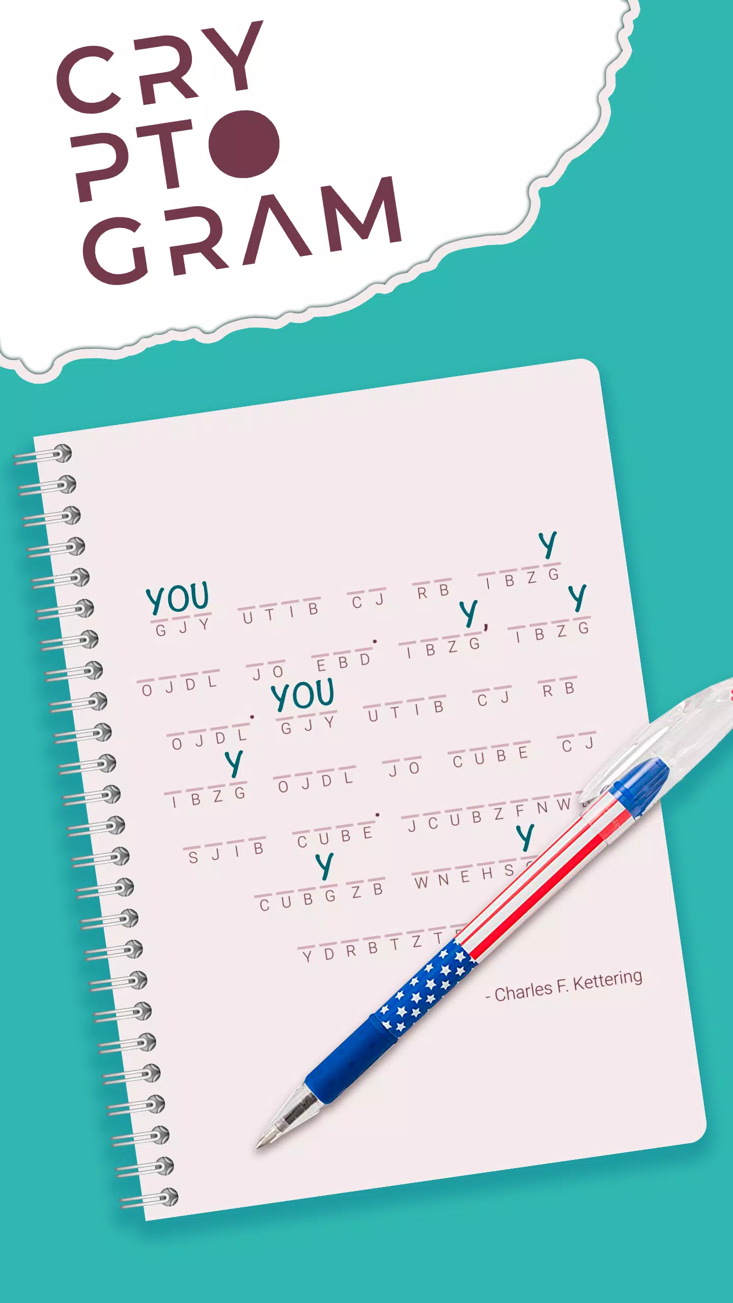 Cryptogram Letters and Numbers Screenshots