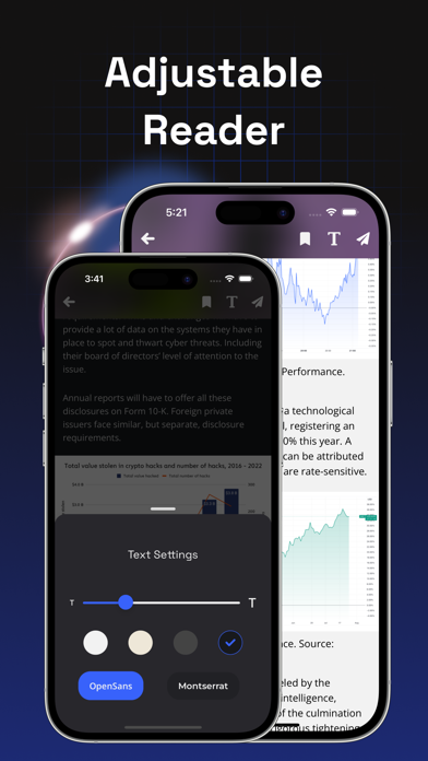 Crypto Signals: Events, News Screenshots