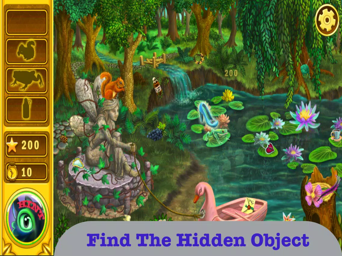 Hidden Object Garden: Find the Secret Object iPad Screenshots