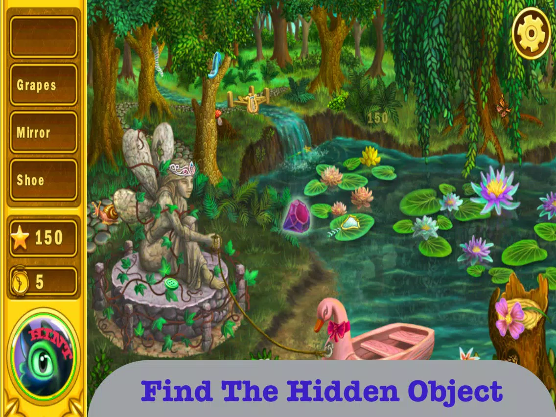 Hidden Object Garden: Find the Secret Object iPad Screenshots