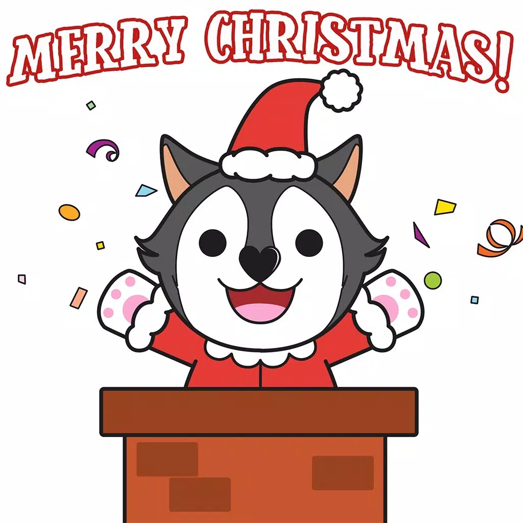 Husky & Dogs Animated Stickers