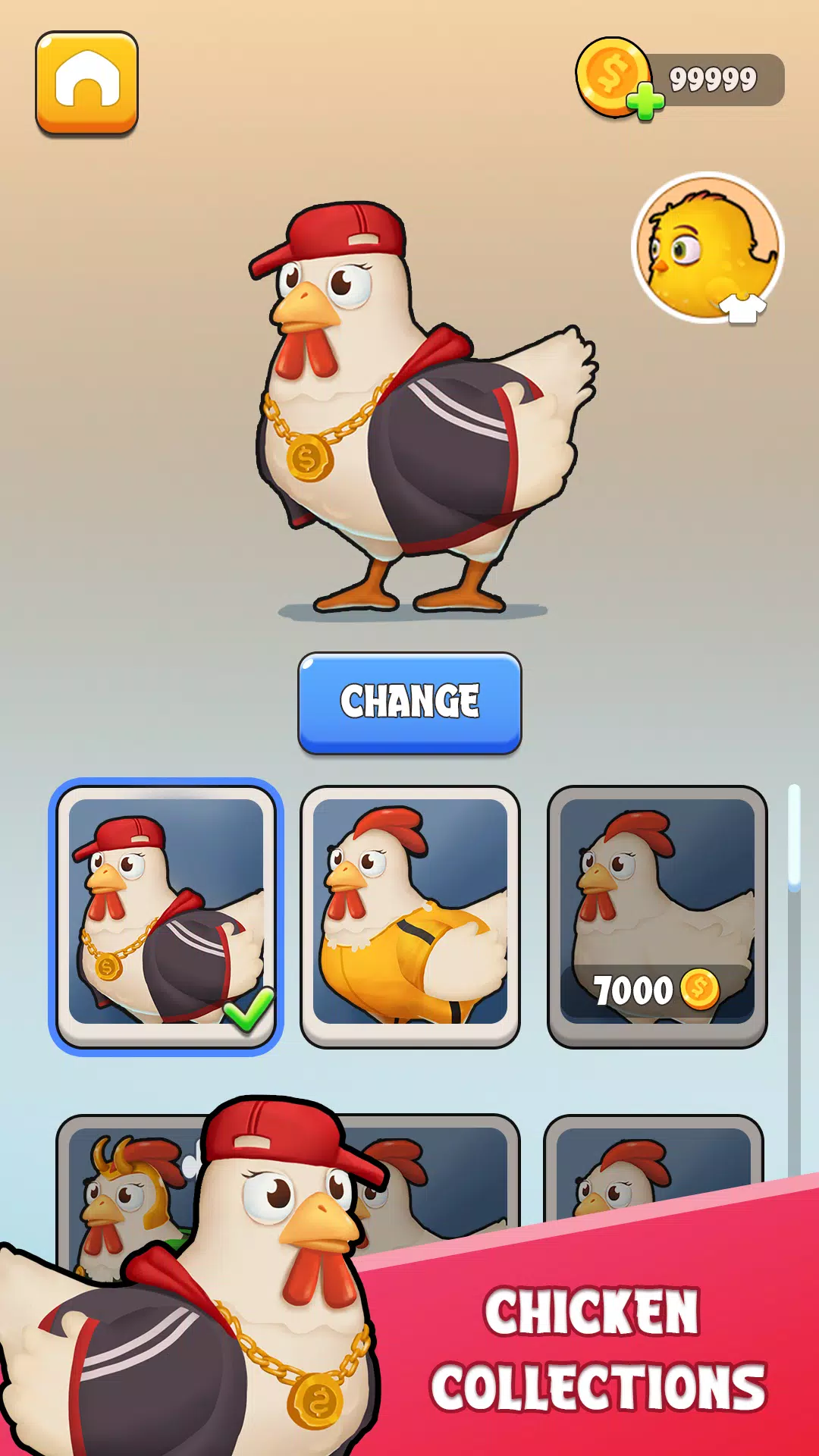 Capturas de tela do Chicken Rescue