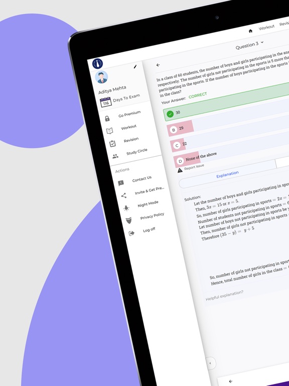 Zrzuty ekranu CSEET Exam Prep App By Achieve iPad