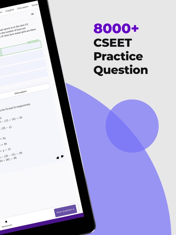 Zrzuty ekranu CSEET Exam Prep App By Achieve iPad