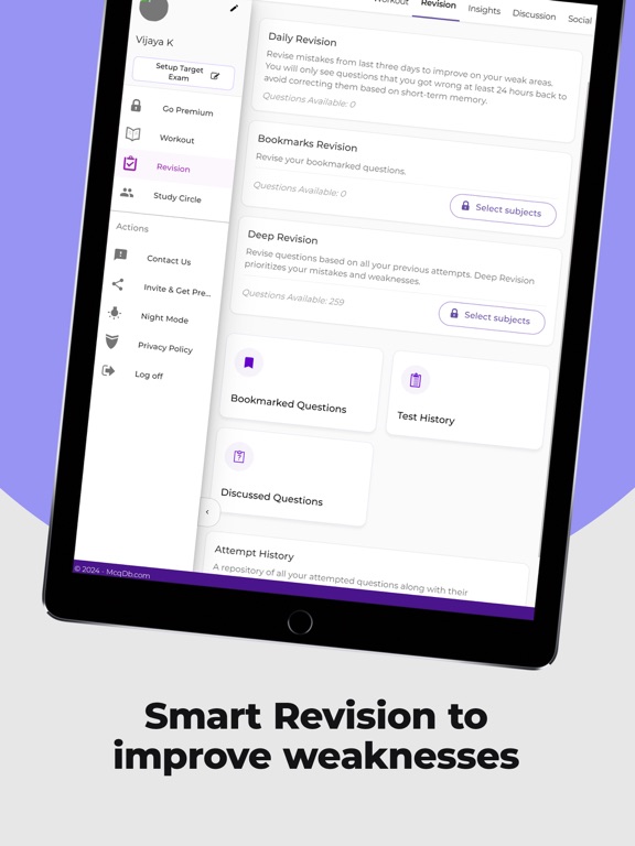 Zrzuty ekranu CSEET Exam Prep App By Achieve iPad