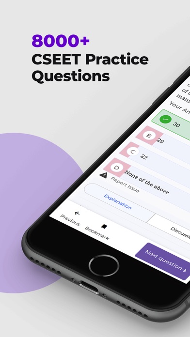 Zrzuty ekranu CSEET Exam Prep App By Achieve