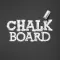 Blackboard-Chalk writing board
