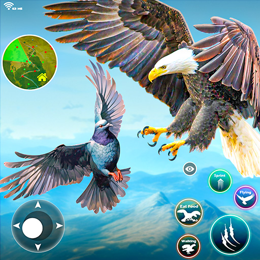 Real Eagle Simulator Bird Sim