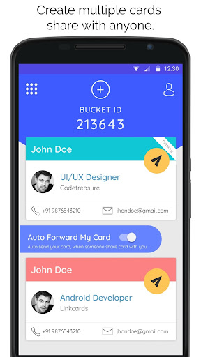 Linkcards Business Cards Screenshots