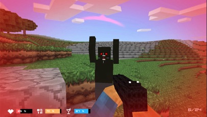 Cube Gun 3D Zombie Island应用截图