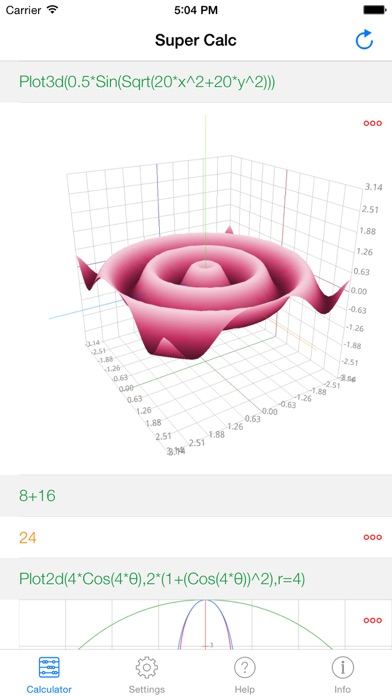 Super Calc (CAS) स्क्रीनशॉट