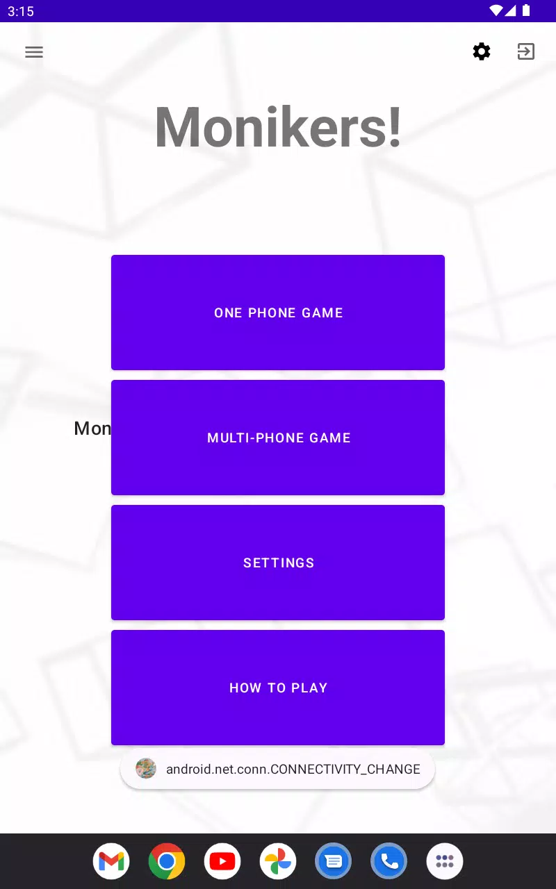 Monikers Mobile Screenshots