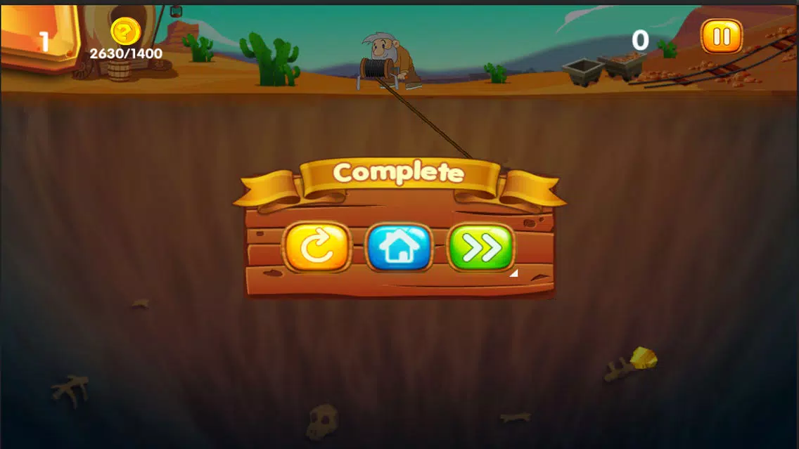 Captures d'écran de Gold Miner Adventure HD