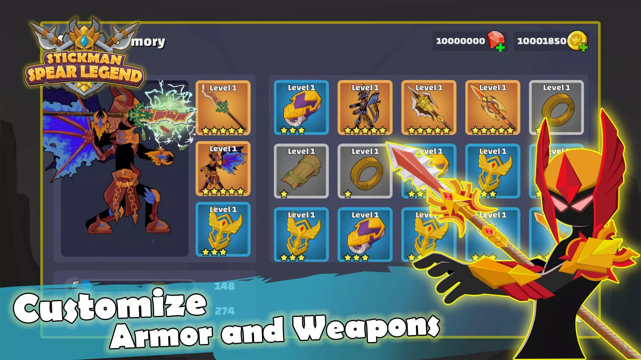 Stick Spear Legend Screenshots