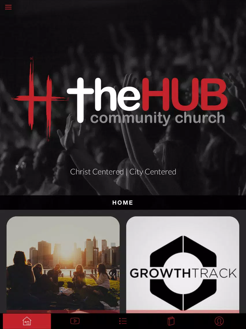 The Hub Community Church iPad Screenshots