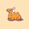 Cute camel painting