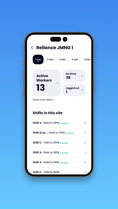 goCWMS: For Contract Workers Screenshots