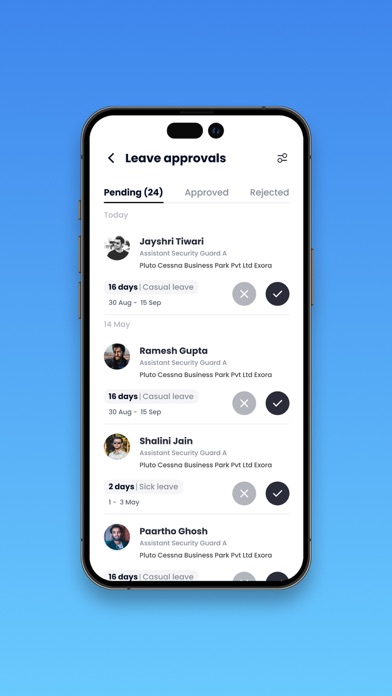 goCWMS: For Contract Workers Screenshots