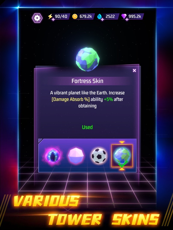 Space Tower - Galaxy Tower TD iPad Screenshots