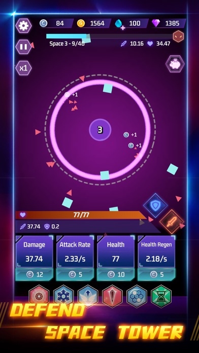 Space Tower - Galaxy Tower TD Screenshots