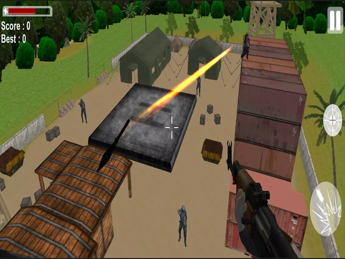Tangkapan skrin Air Crazy Gunship Battle : Mission Stone iPad 