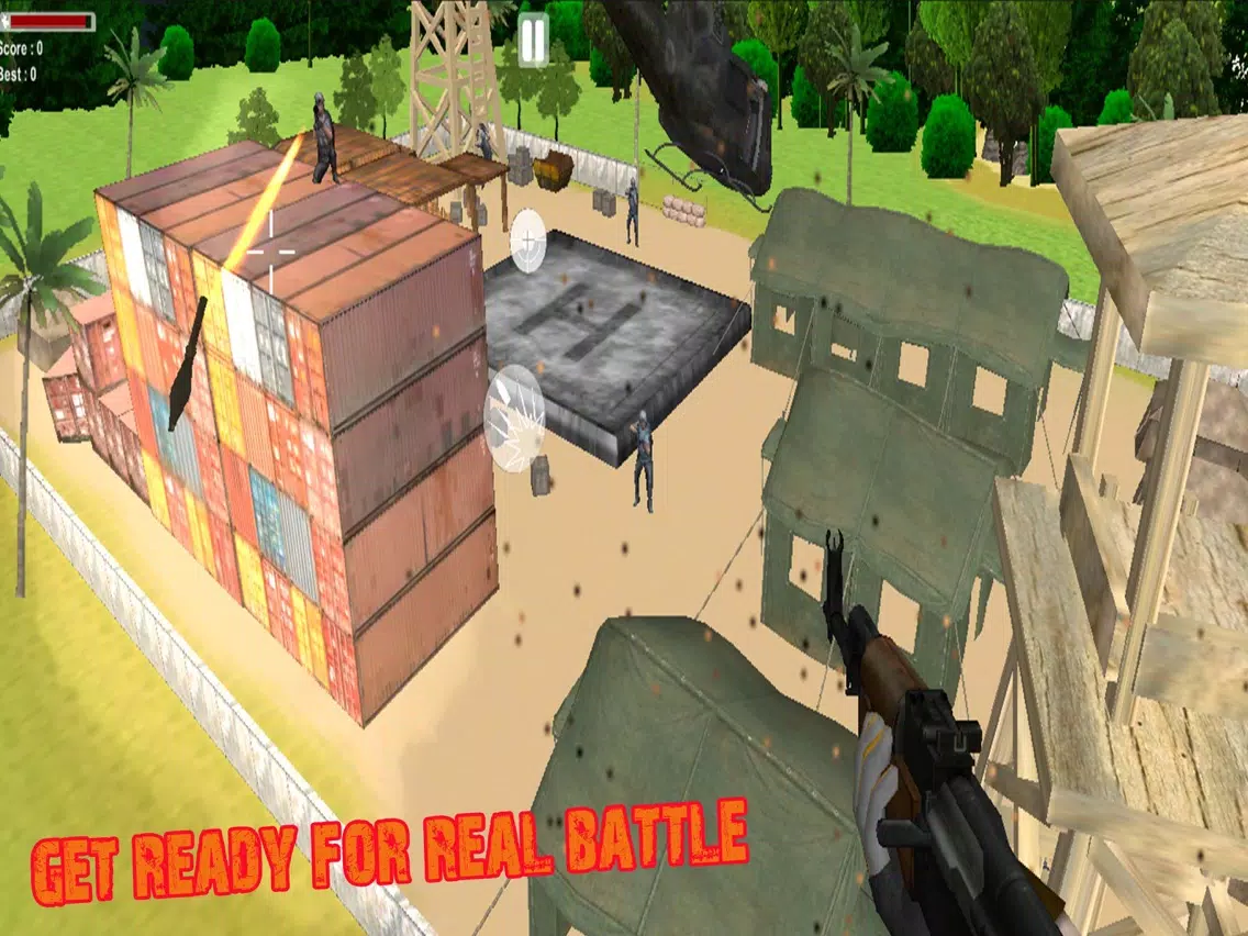 Tangkapan skrin Air Crazy Gunship Battle : Mission Stone iPad 