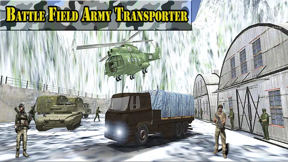 Zrzuty ekranu VR Army Truck Driver: Real Mountain Snow Drive
