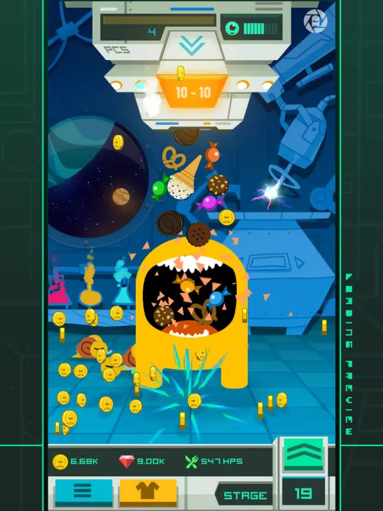 Monster Tap : Candy King iPad  Screenshots