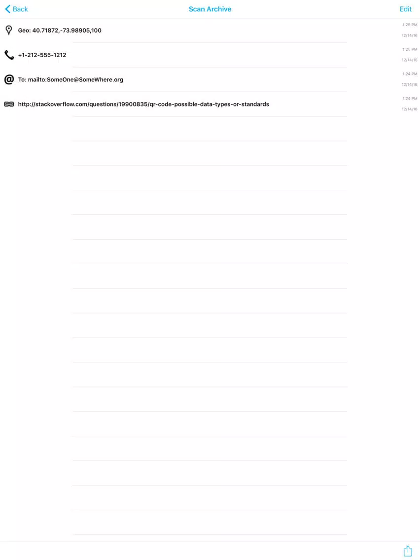 QR Code - Reader & QR Creator iPad Screenshots