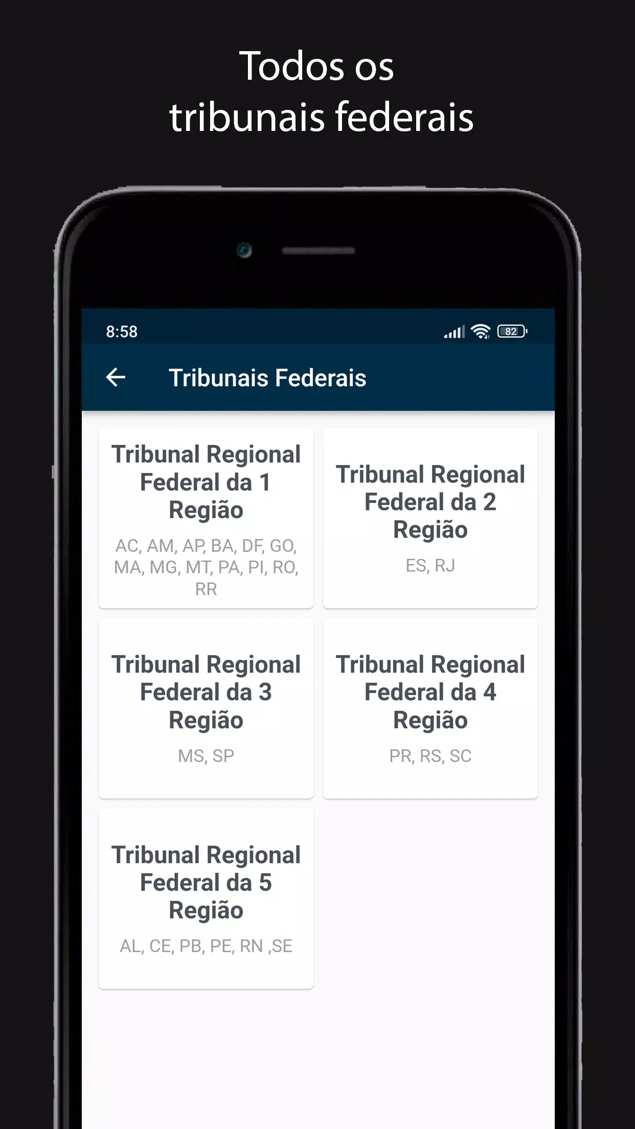 Consulta Processos + Screenshots