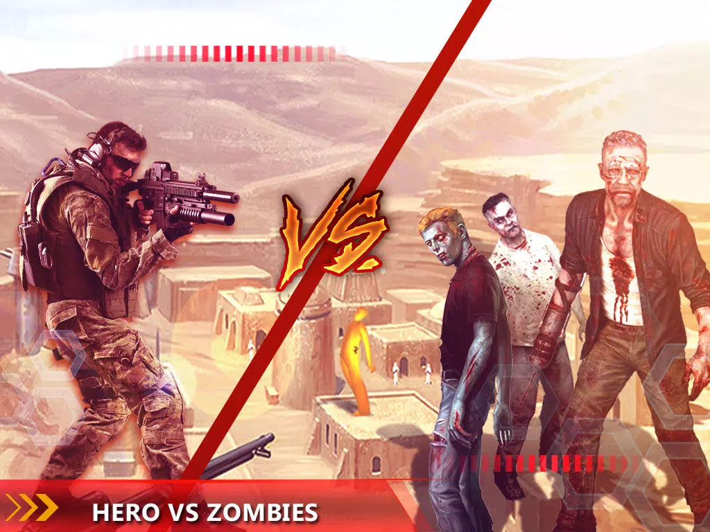 Zombies Hunter Sniper Counter Simulator 2016 iPad 应用截图