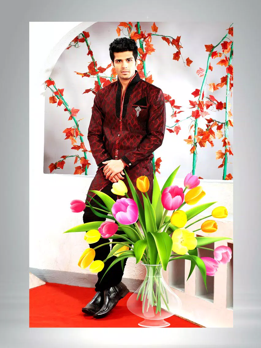 Скриншоты Flower Stickers-photo frame free make wonderful flower world iPad