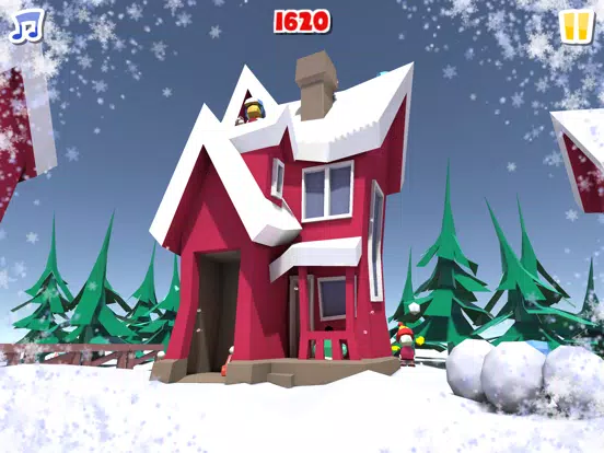 Tangkapan layar Snowball Fight: Winter Game iPad