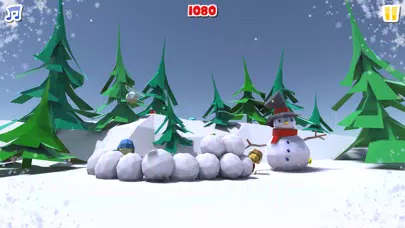 Tangkapan layar Snowball Fight: Winter Game