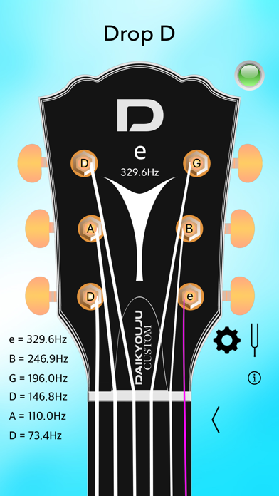 Acoustic Guitar Tuner Lite Screenshots