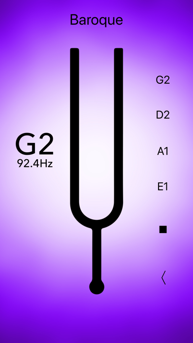 Double Bass Tuner Professional स्क्रीनशॉट
