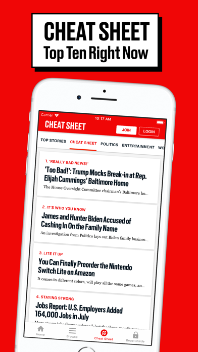 The Daily Beast App Screenshots