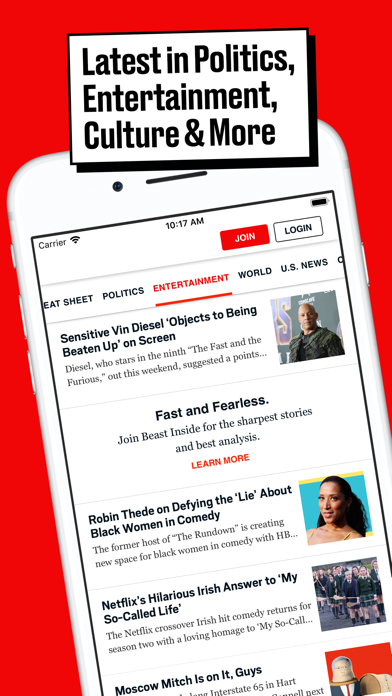 The Daily Beast App Screenshots