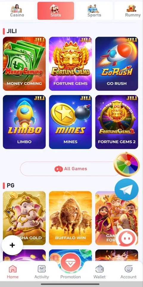 Daman Game Login Screenshots