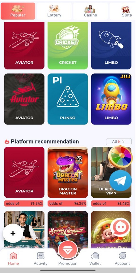 Скриншоты Daman Game Login