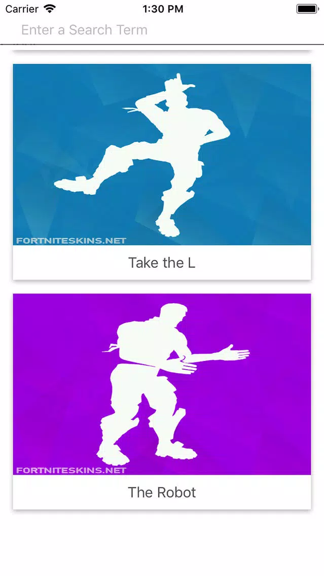 Dances and Emotes for Fortnite Screenshots