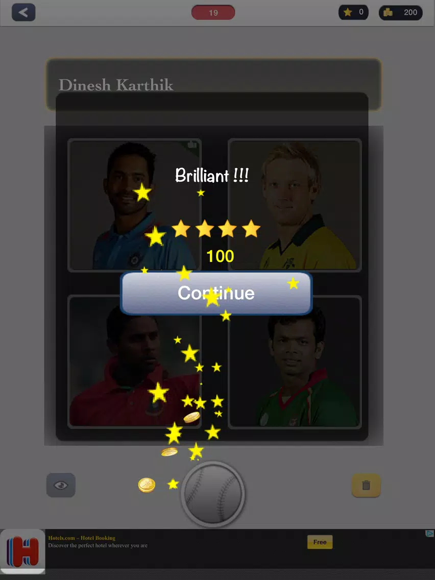 Cricket Trivia - Guess Famous Players, Teams and Logos iPad Screenshots