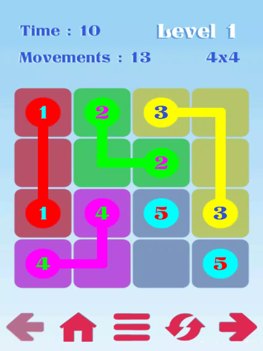 Ảnh chụp màn hình của Draw lines: Number puzzle iPad 