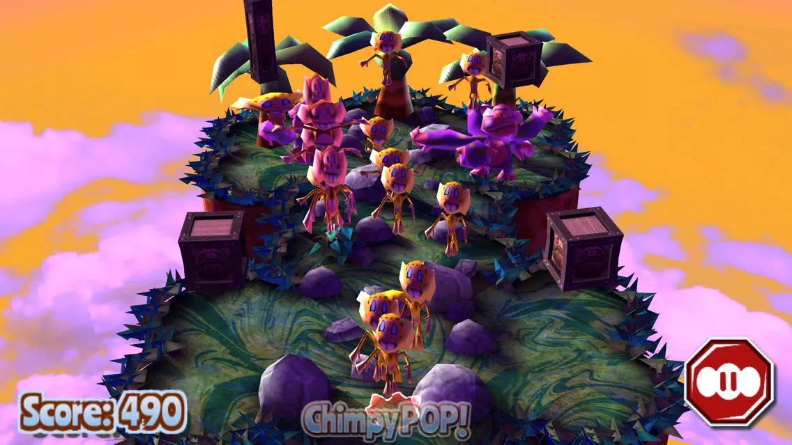 Tangkapan skrin Chimpy POP!